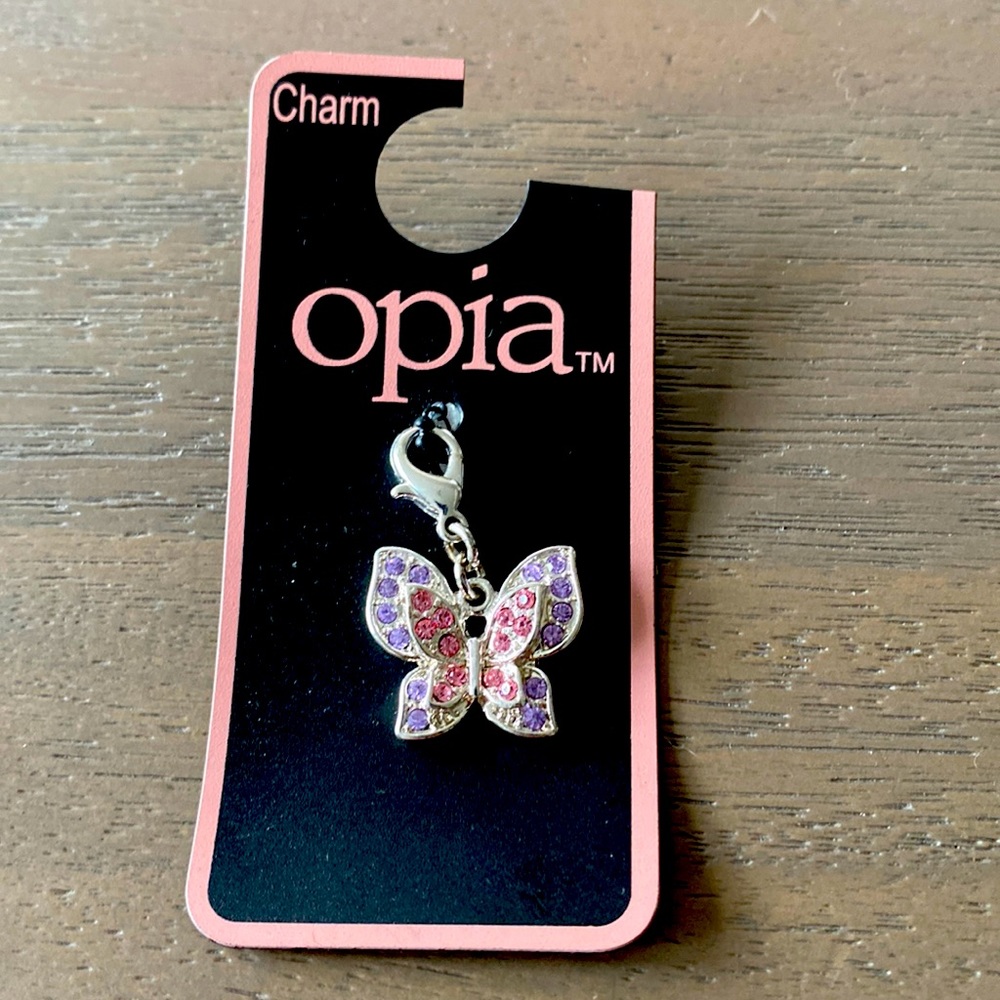 NWT butterfly bracelet charm
